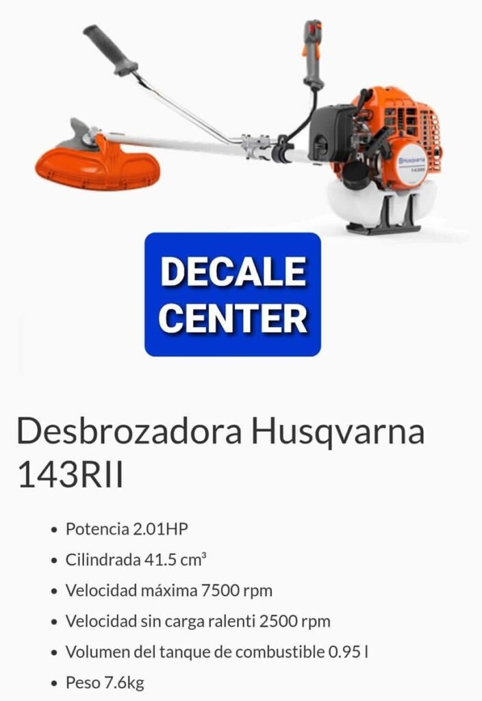 Desbrozadora Husqvarna 143RII