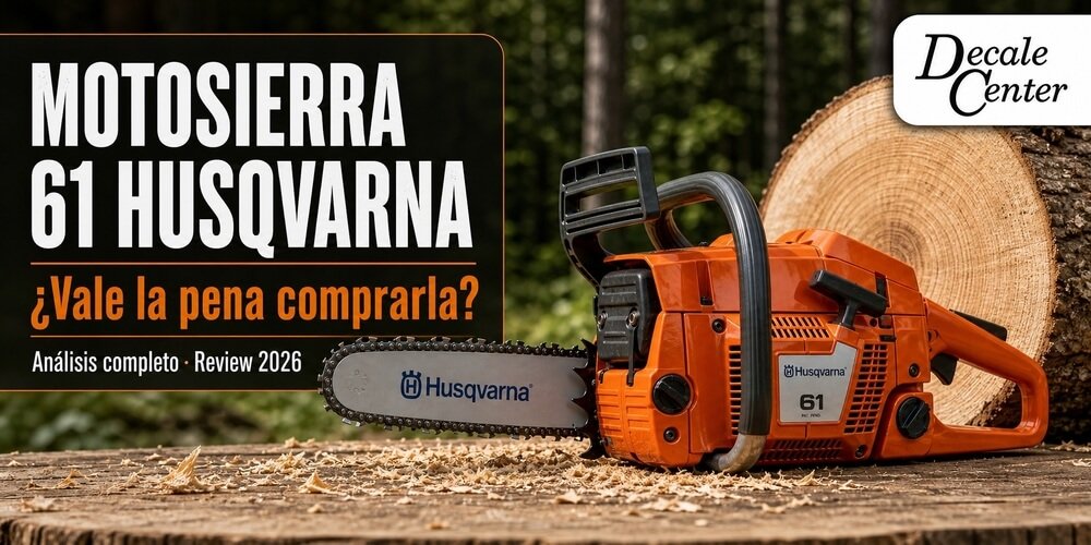 Motosierra 61 Husqvarna: ¿vale la pena comprarla?