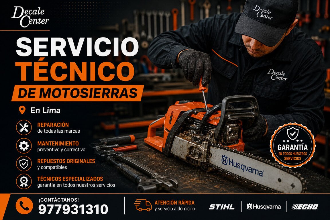 Servicio Técnico de Motosierras en Lima
